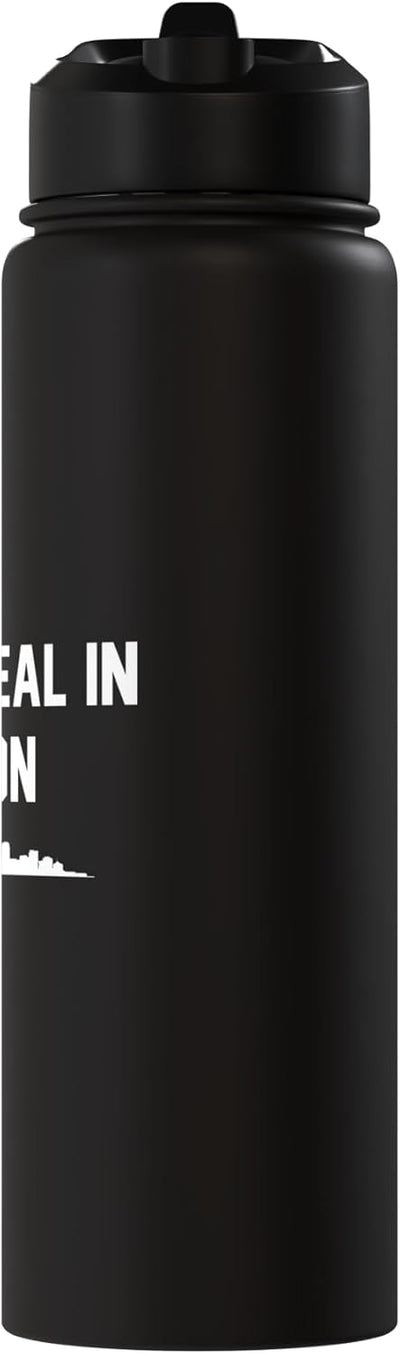 Botella de agua aislada acero inoxidable Wellington