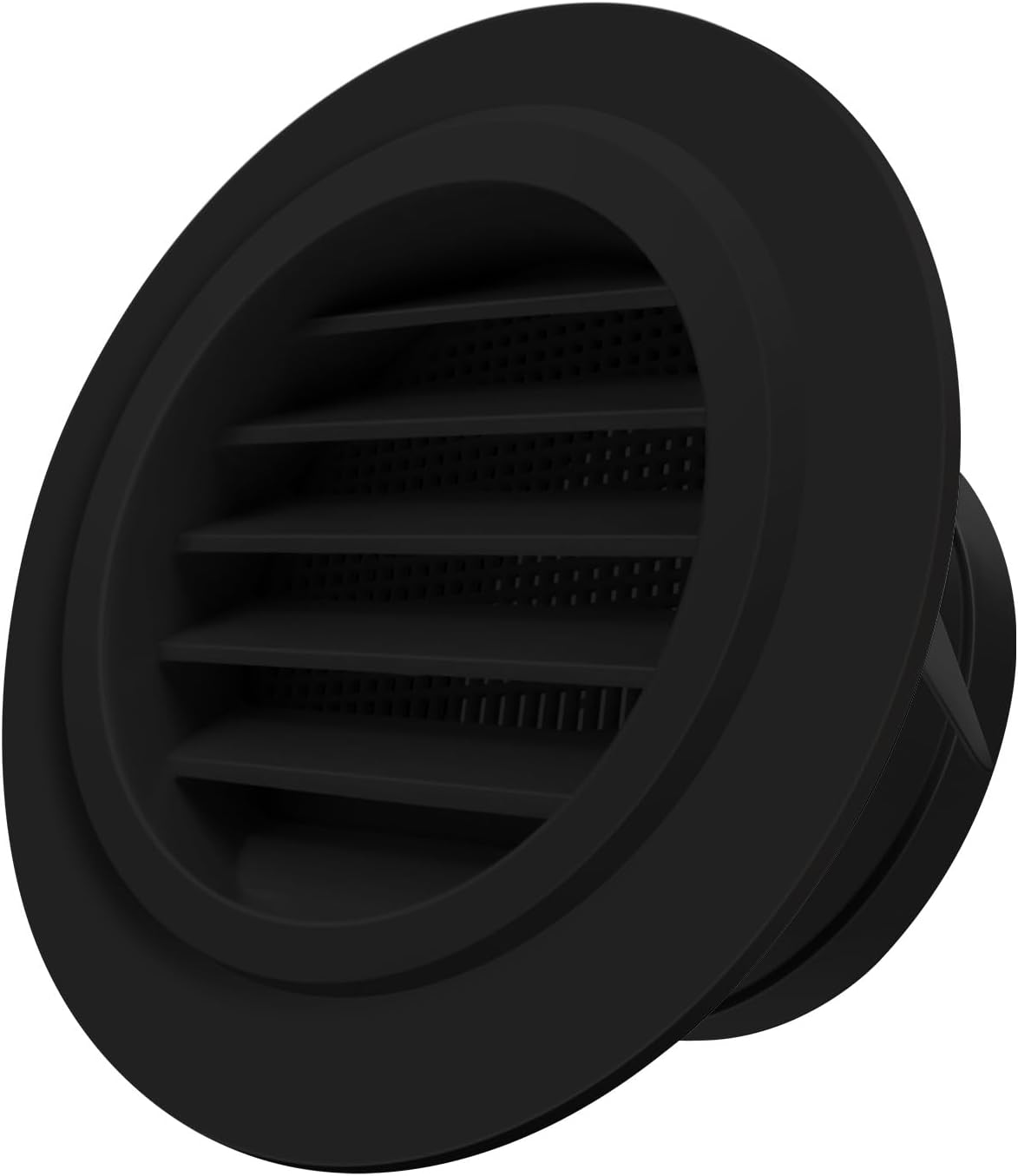 Cubierta ventilación redonda 4pulg pantalla mosca baño oficina