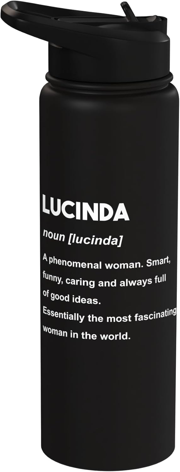 Botella de agua aislada de acero inoxidable Lucinda