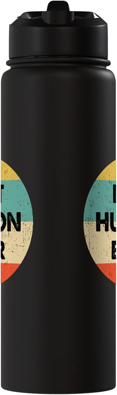 Botella de agua aislada de acero inoxidable Huston Name