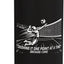 Botella de agua acero inoxidable aislada meme spiker volleyball