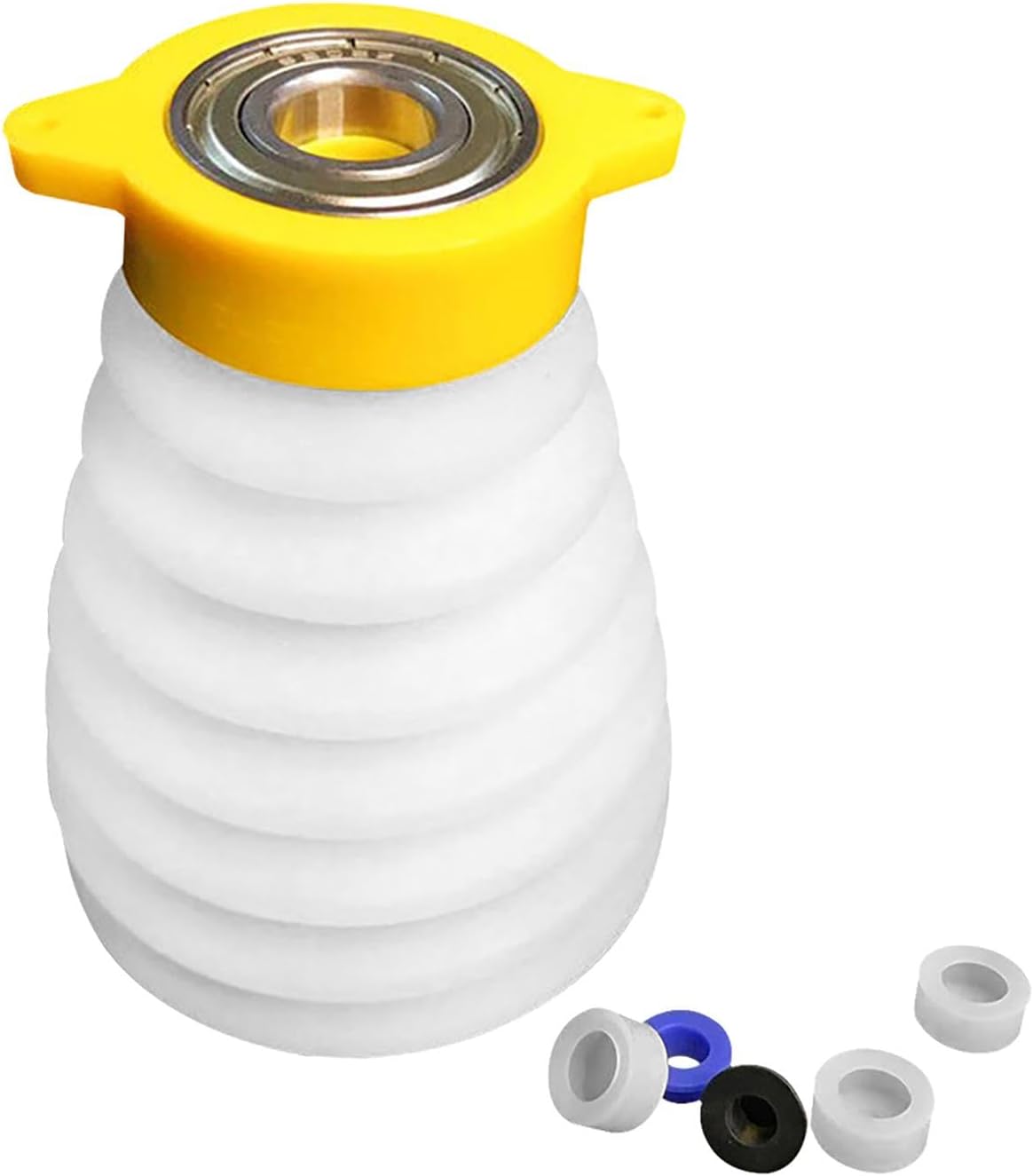 Colector polvo silicona con 5 anillos sellado para taladro