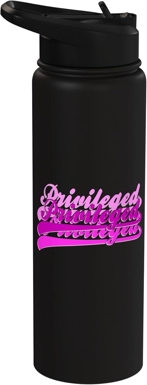 Botella agua acero inox aislada color rosa