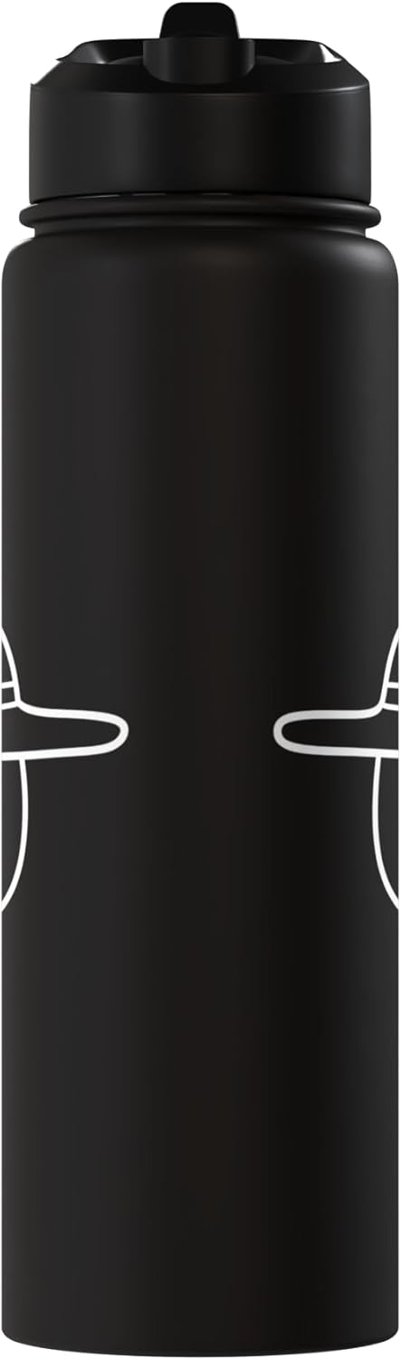 Vaso térmico acero inox con sombrero de granjero
