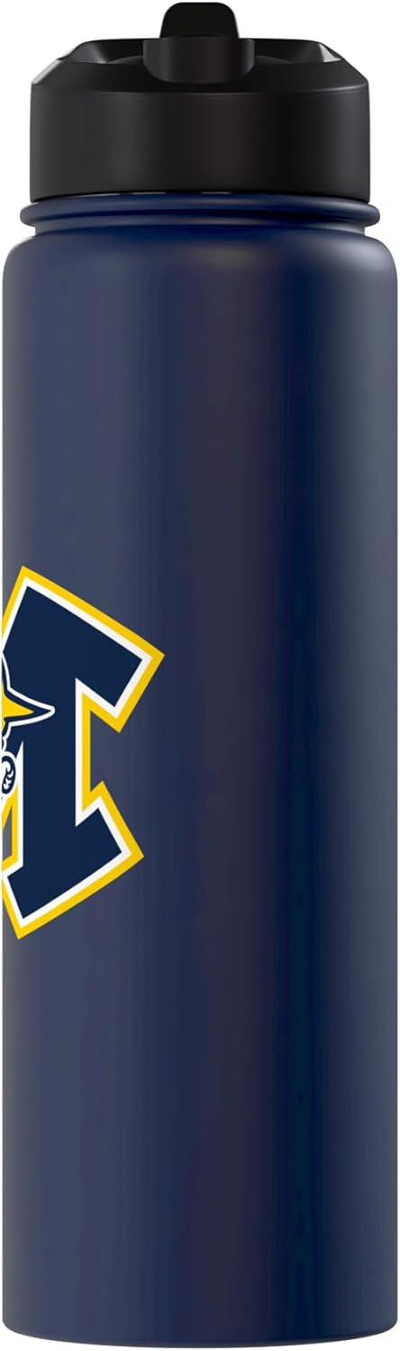 Botella agua acero inox aislada con logo Hornets