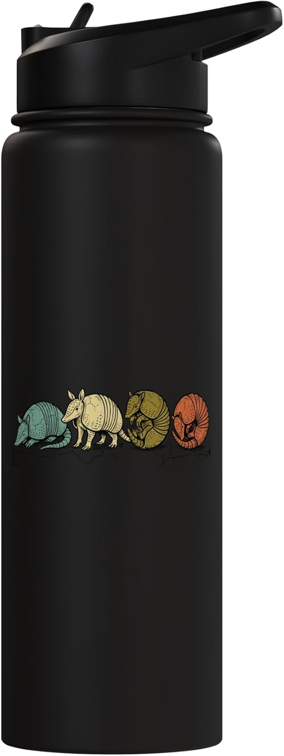 Botella de agua aislada de acero inoxidable Evolution Of Defense