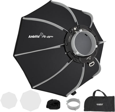 Caja luz octogonal 15.7pulg Bowens Mount Softbox
