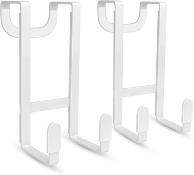 2 Ganchos Puerta Resistentes para Baño y Colgar