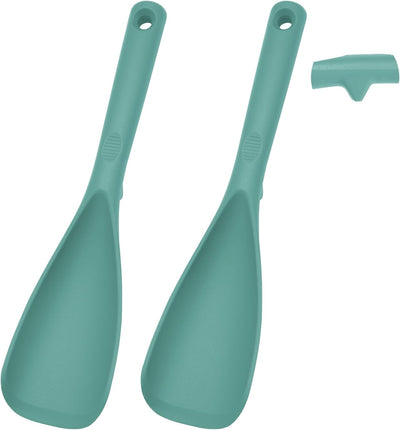 Cucharas multifunción de silicona sin costuras para cocina, paquete de 2