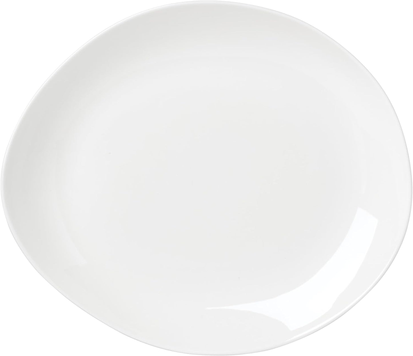 Juego 12 Pzas Platos Porcelana Hueso Apto Lavavajillas Microondas