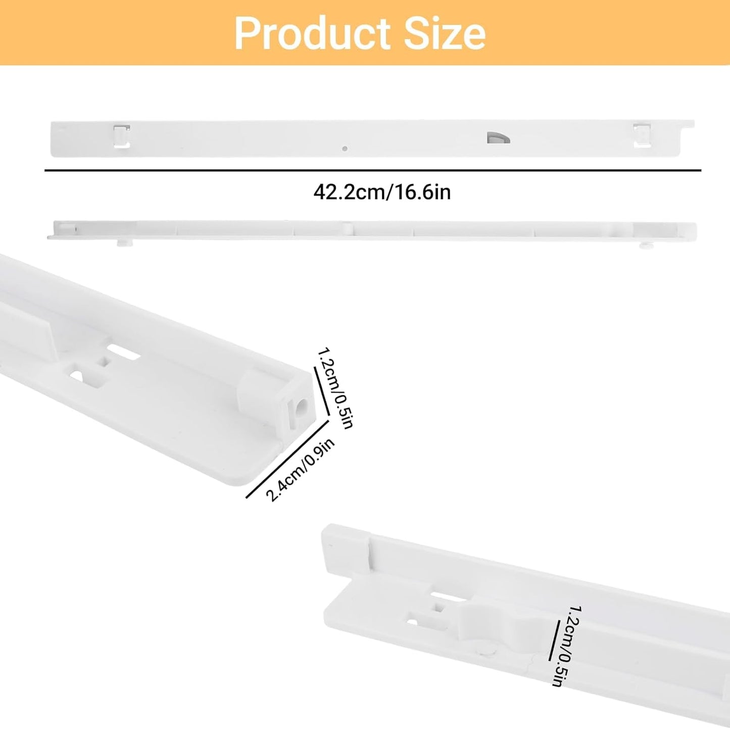 Perchas cajón refrigerador Frigidaire Comp