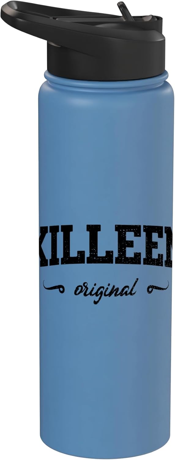 Botella de agua acero inoxidable Killeen Texas Hometown Pride Classic