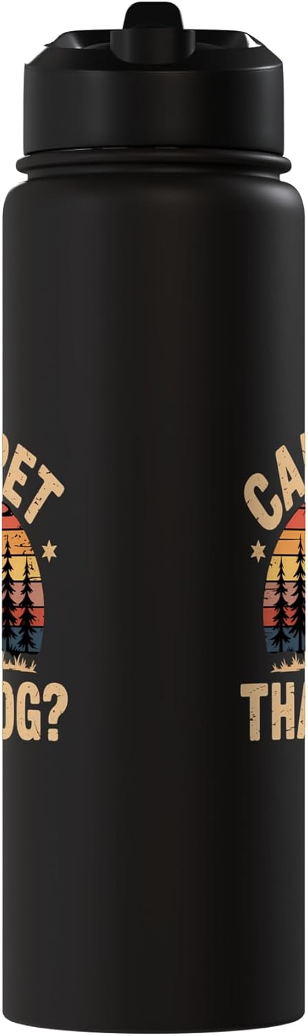 Botella de agua acero inoxidable con meme Bigfoot