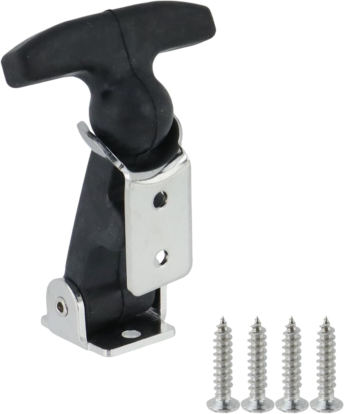Capuchón goma acero inox 3pulg cerrojo flexible