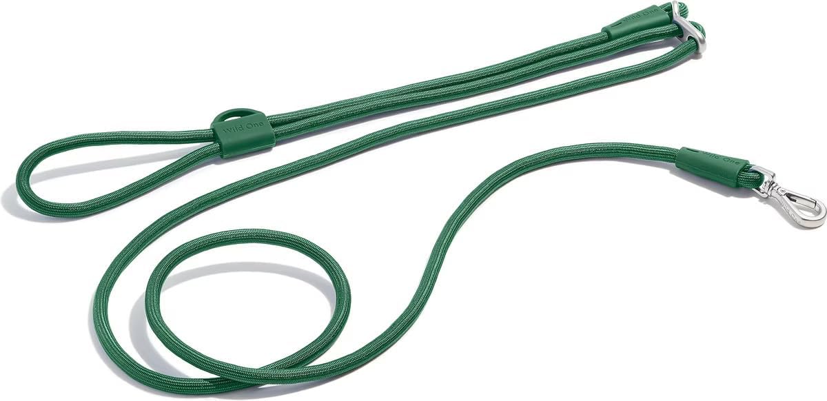 Correa perro cuerda ajustable 4' a 8.5' abeto