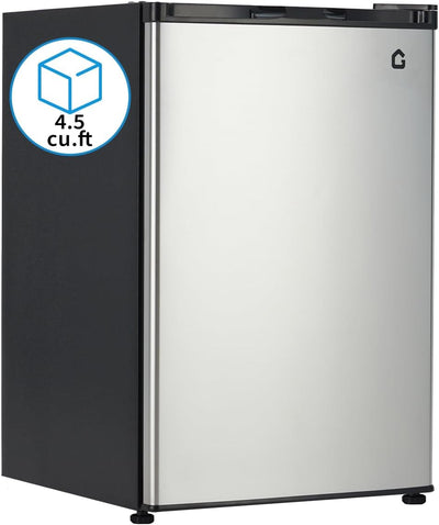 Mini refrigerador con congelador 4.5 pies cúbicos gran capacidad