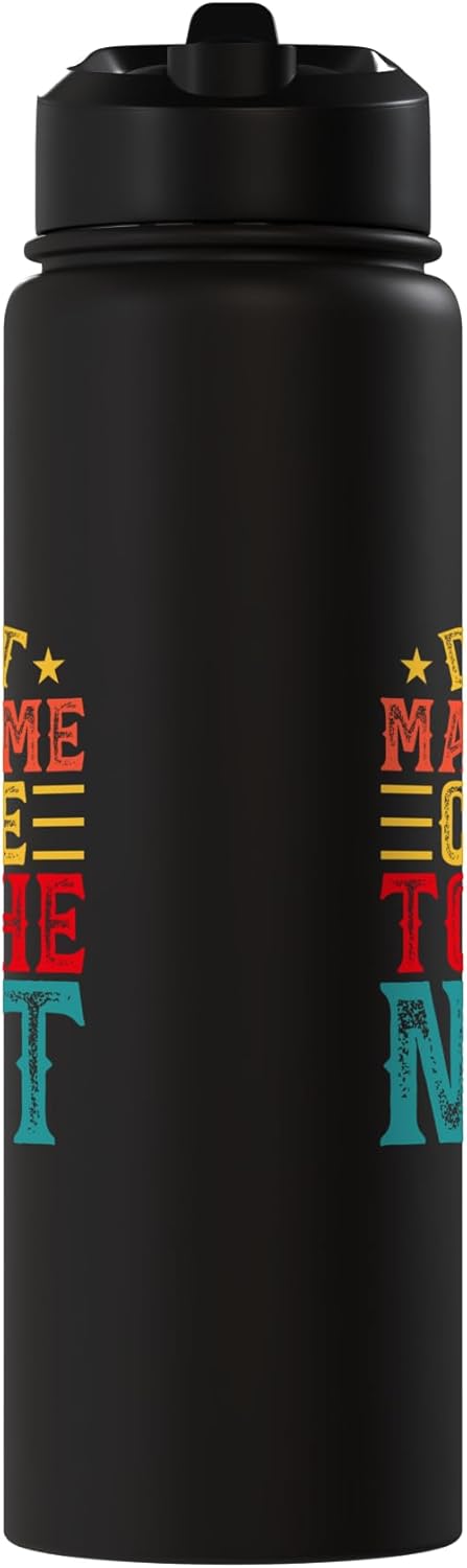 Botella de agua aislada acero inoxidable sin BPA