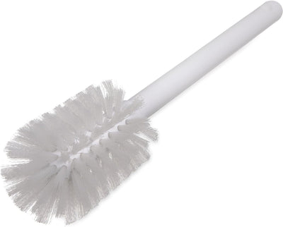 Cepillo plástico para platos 11pulg color blanco