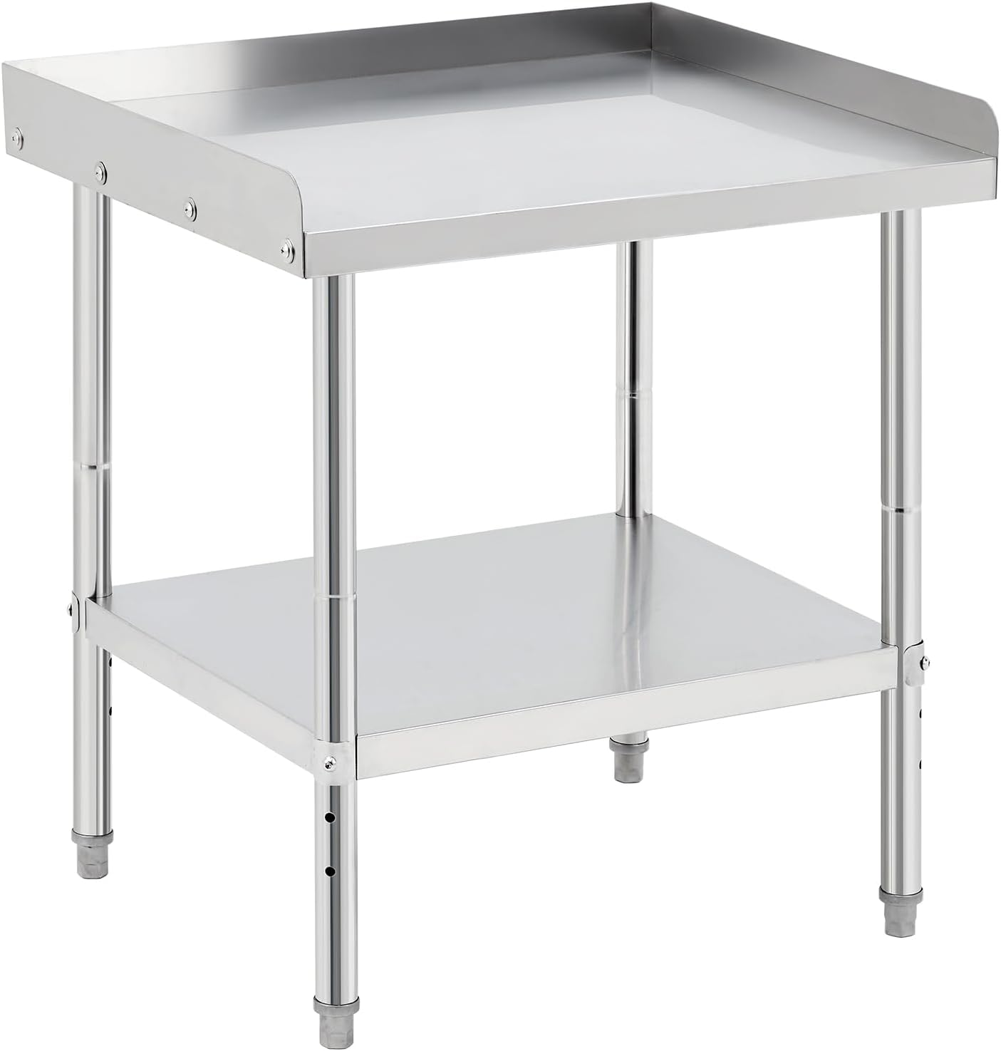 Mesa prep acero inox capacidad 400lb NSF certificada ajustable