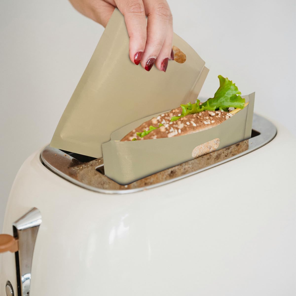 12 Bolsas Reutilizables Antiadherentes Horno Microondas