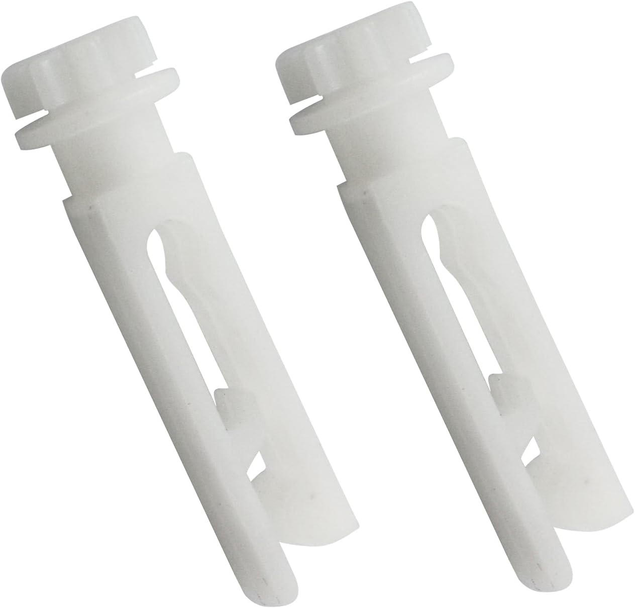 Clips reparación vertical blanco para cortinas 12 pzas