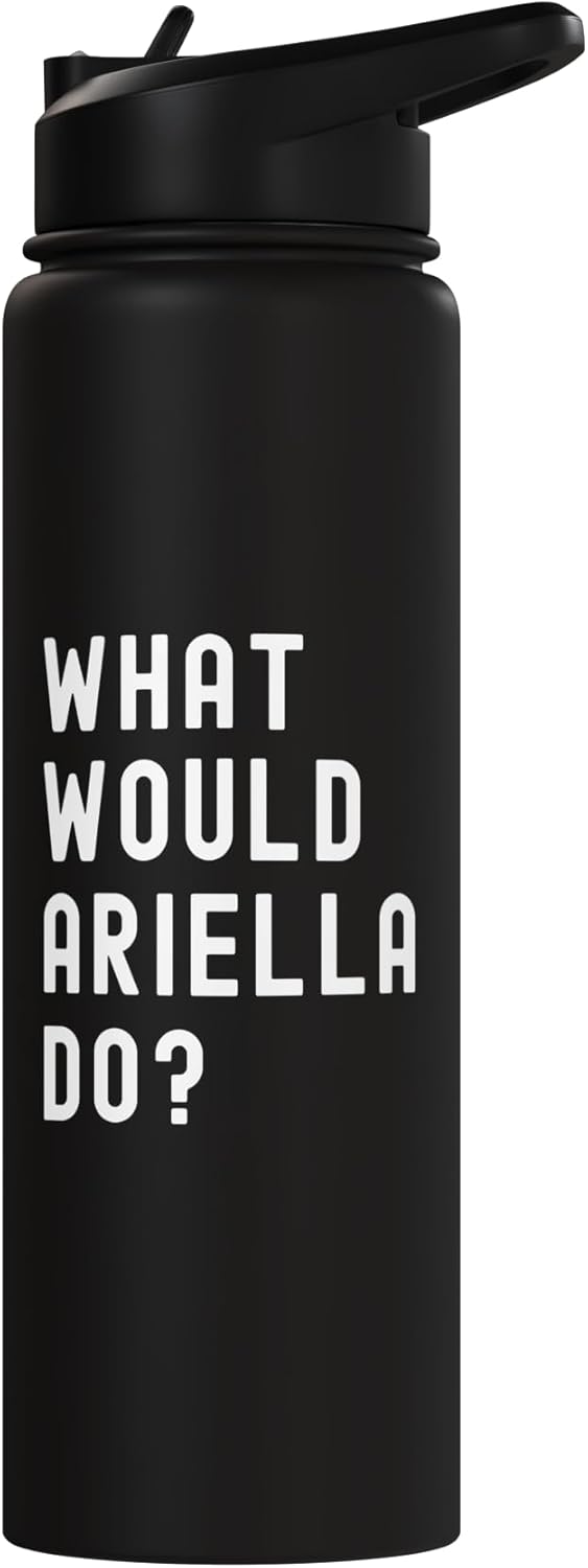Bottella de agua aislada de acero inoxidable What Would Ariella Do