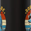 Botella agua acero inox aislada estampado delfín retro