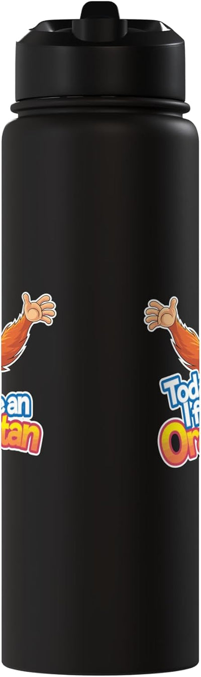 Botella de agua acero inoxidable orangután para niños