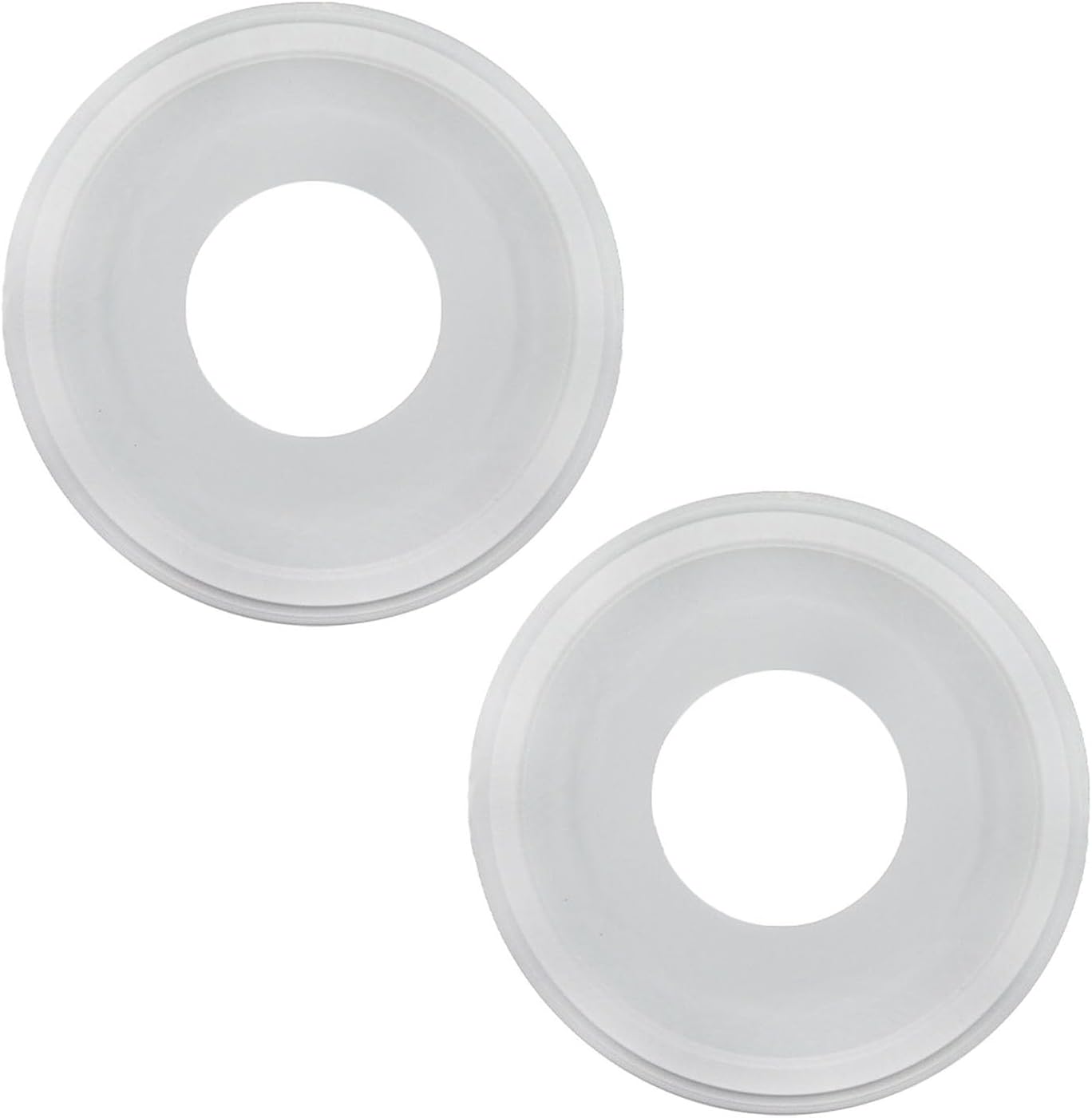 2 Pzas Cubierta Techo PU 9.8x4pulg Blanca