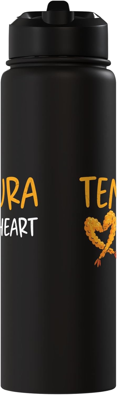 Botella de agua aislada de acero inoxidable Tempura My Heart