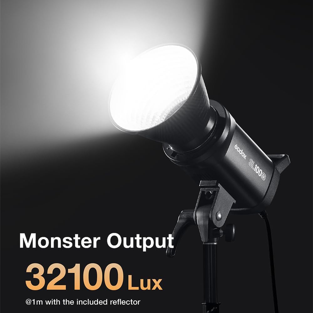 Luces LED estudio Bowens 100Ws 2800K-6500K inalámbrico
