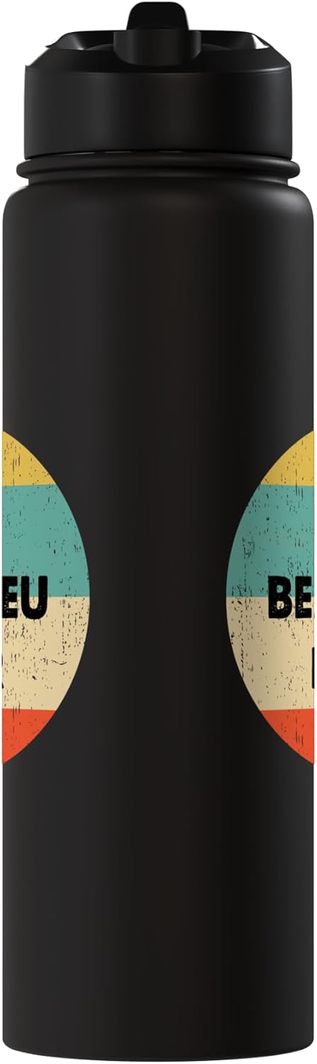 Botella agua acero inox aislada Beaulieu