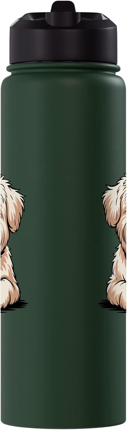 Botella térmica acero inox perro Bichon Frise