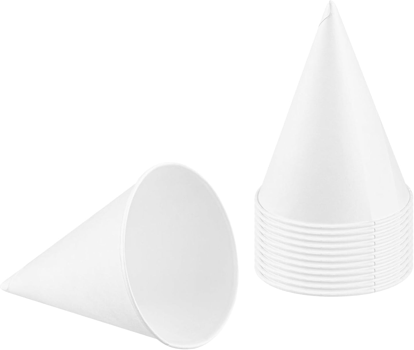 Copa de nieve papel 4.5oz pack 5000 unidades blanca para eventos