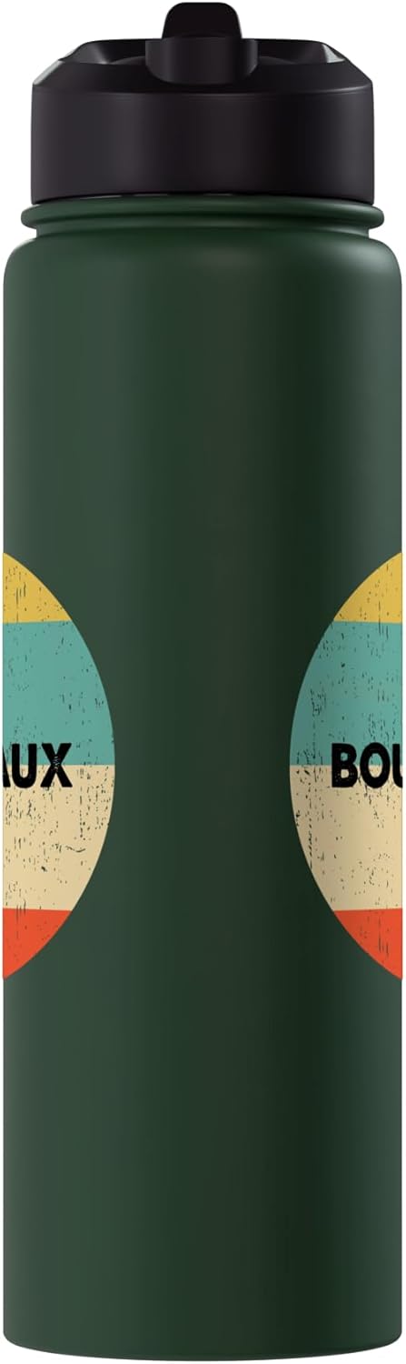 Botella agua acero inox aislada Boudreaux