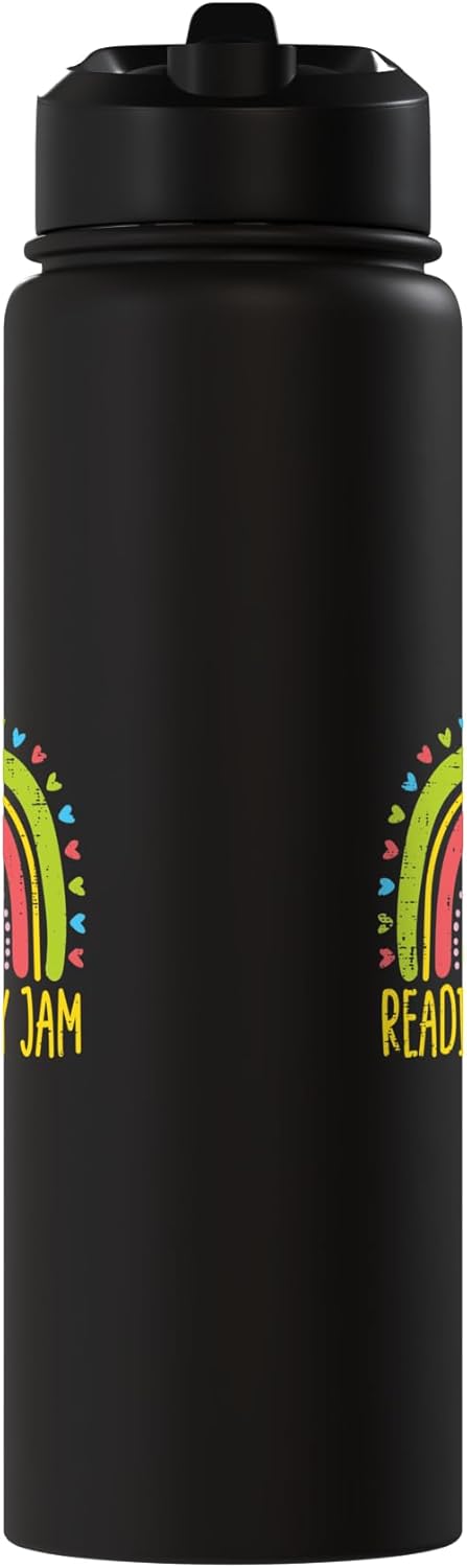 Botella térmica acero inox para profesores con dibujos