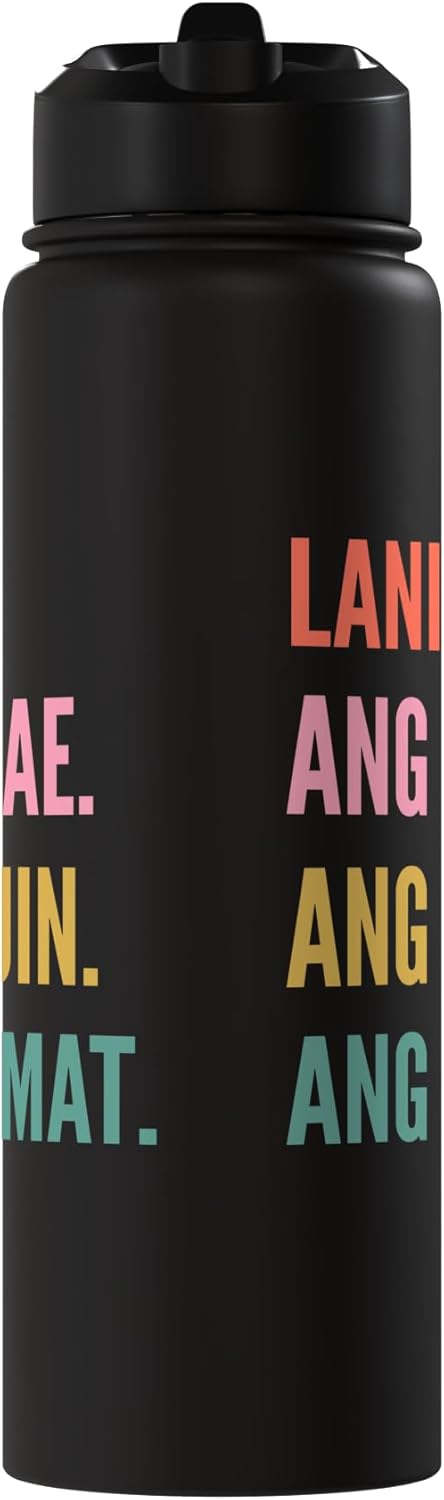 Botella de agua aislada de acero inoxidable Lanie