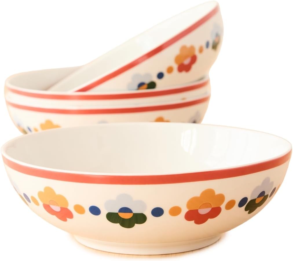 Set 4 Tazones de Cereales para Mujer