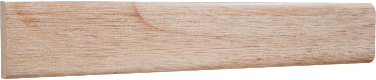 Molde madera maciza plana 1/4x3/4x96pulg aliso
