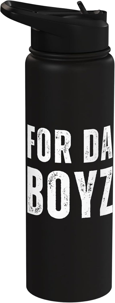 Botella de agua acero inoxidable vintage sin BPA con memes divertidos