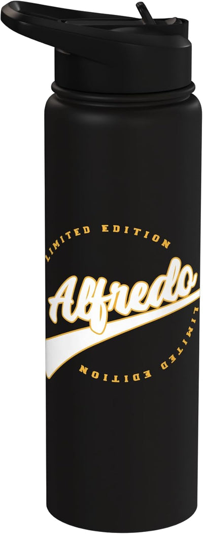 Botella de agua acero inoxidable personalizada para Alfredo