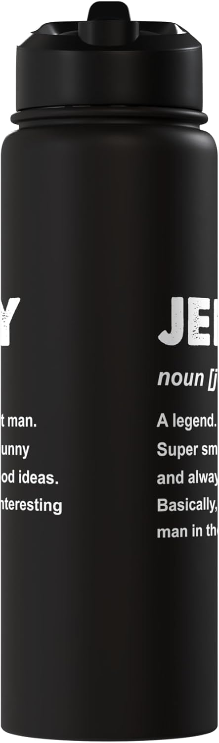 Botella agua aislada acero inox Jerry Name