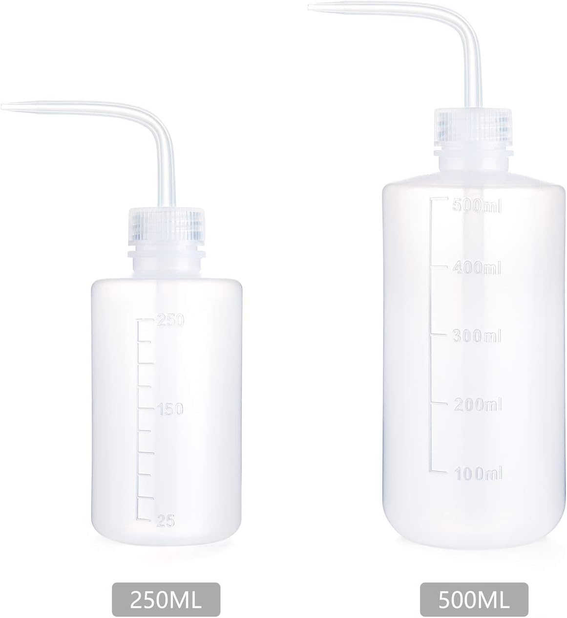 2 Botellas Agua Regar Plantas Plástico 8.45oz y 16.91oz