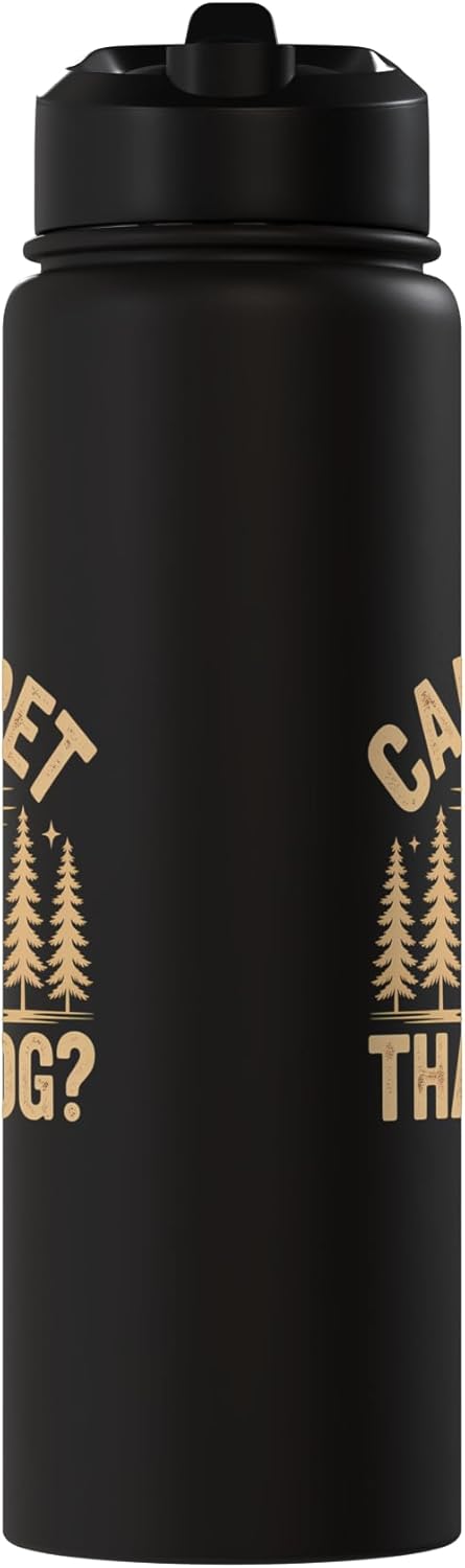 Botella de agua acero inoxidable con meme Bigfoot Sasquatch