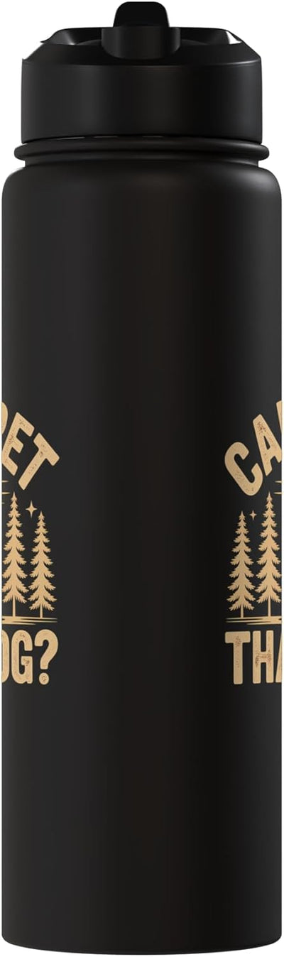 Botella de agua acero inoxidable con meme Bigfoot Sasquatch