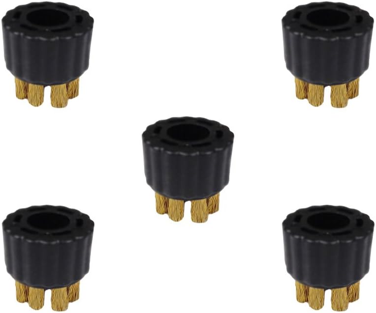 Cepillo latón pack 5 negro