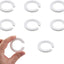 Anillos adaptadores E27 a E14 piezas repuesto blanco