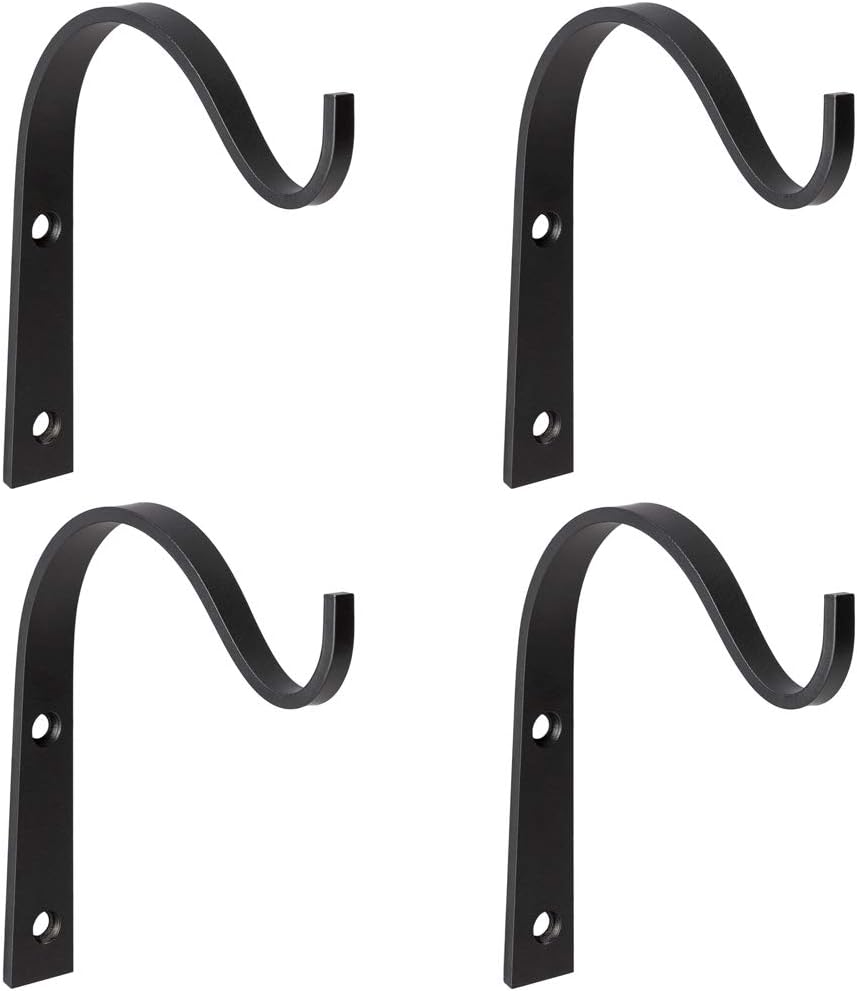 4 Ganchos Hierro para Colgar Luces Interiores y Apliques