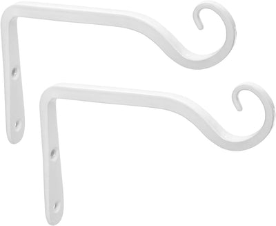 Soporte plantas colgantes 6pulg gancho metal decorativo hogar