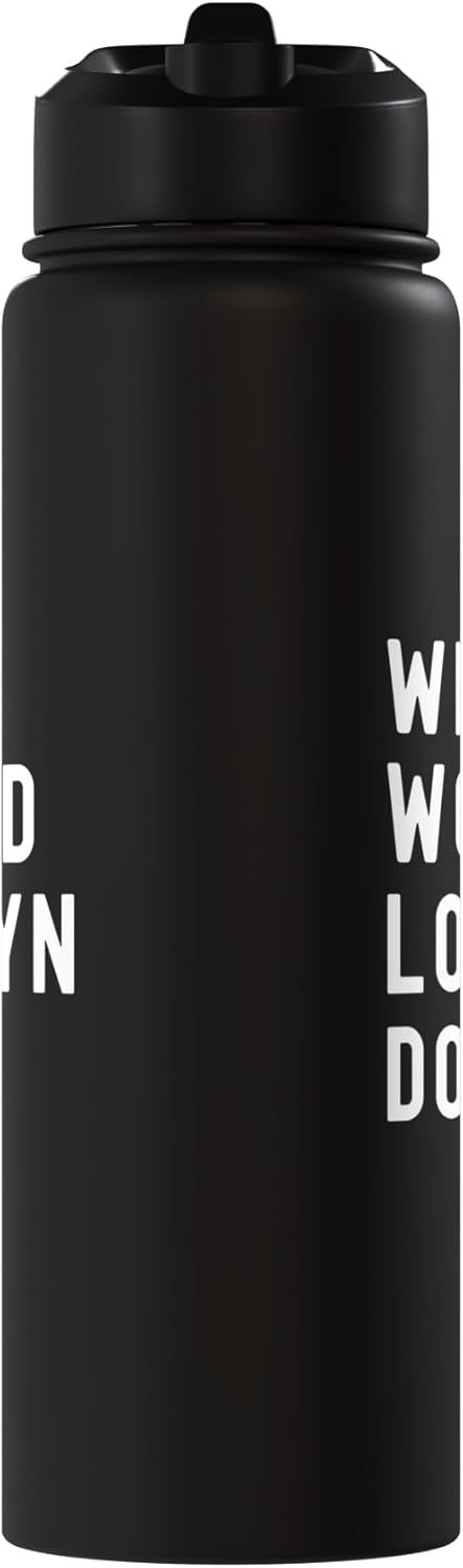 Bottella de agua acero inoxidable aislada What Would Londyn Do